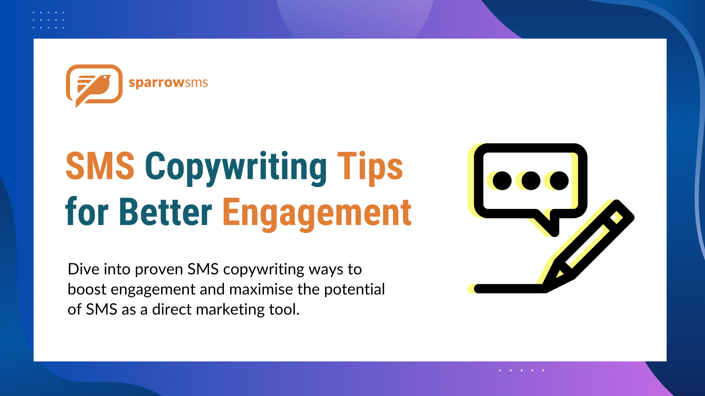 SMS Copywriting Tips for Better Engagement