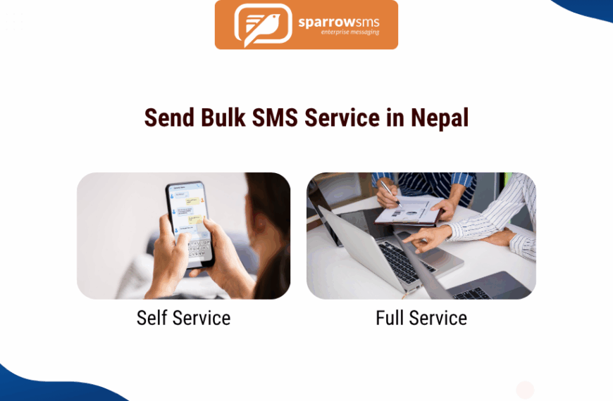 Image showing the person sending the sms by them self taking saprrow sms system in the left and in right sparrow team is sending sms for their customer