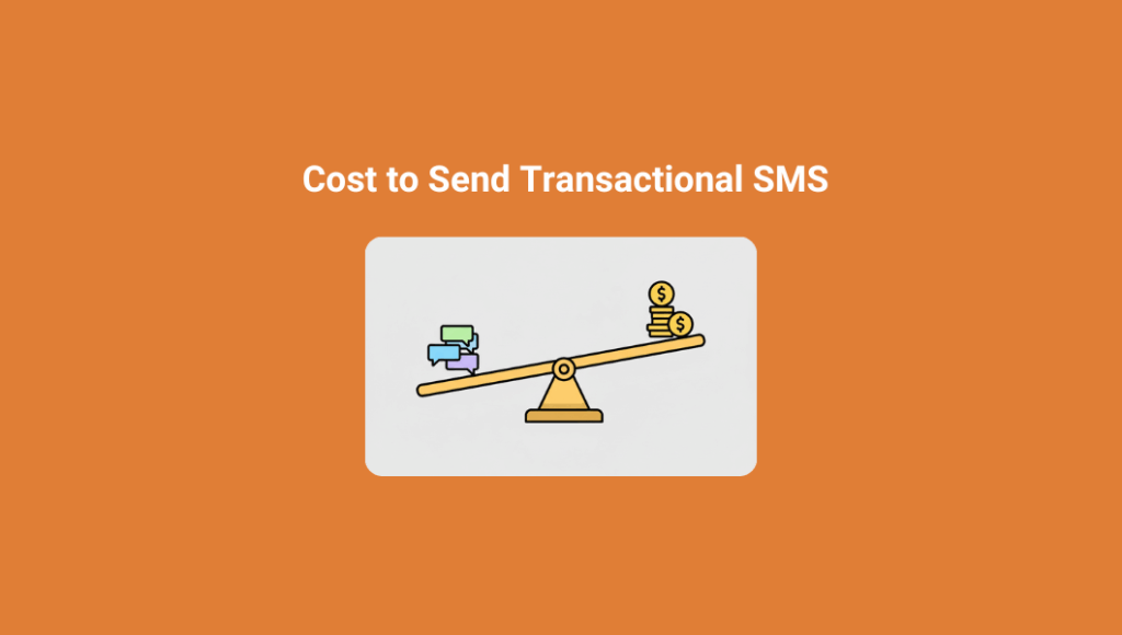 cost of transactional sms