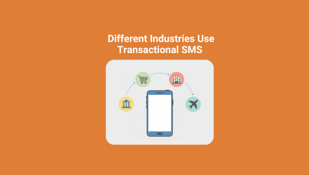 industries using transactional sms