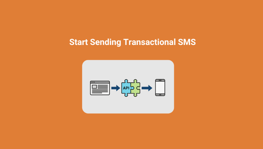 start sending the transactional sms