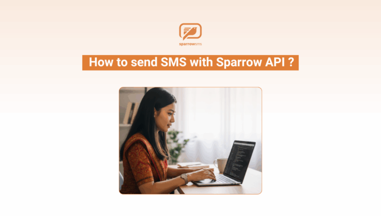 send sms with sparrow api