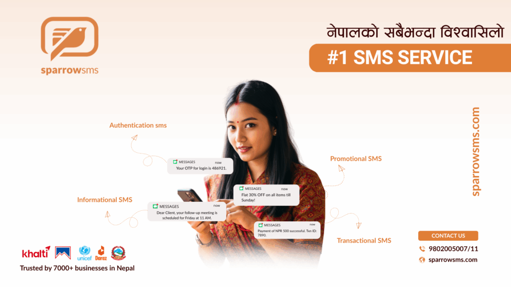 sparrow sms : Business messaging solution