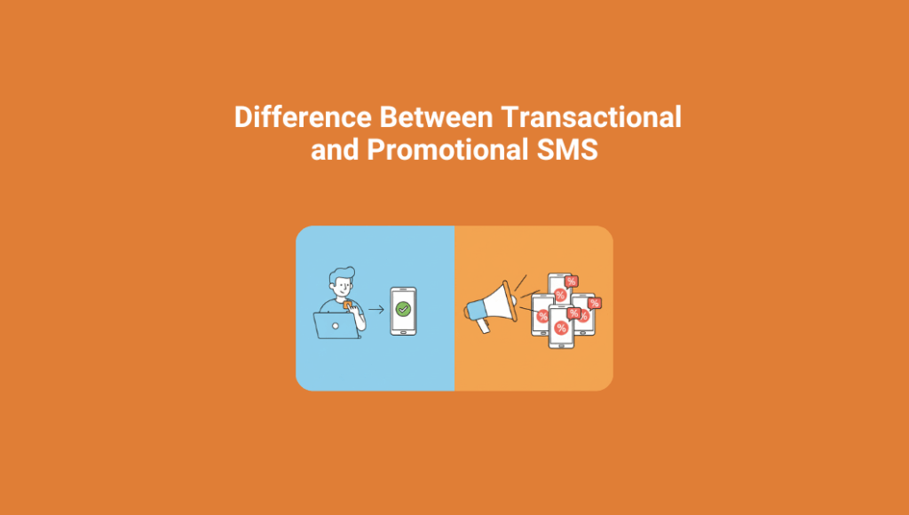 difference between transactional and promotional sms