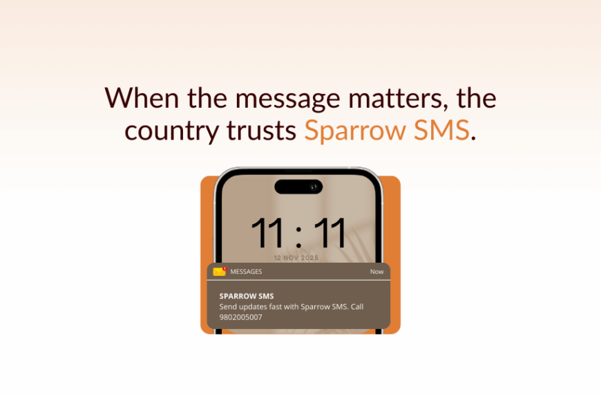 When the Message Truly Matters: Why Nepal Trusts Sparrow SMS