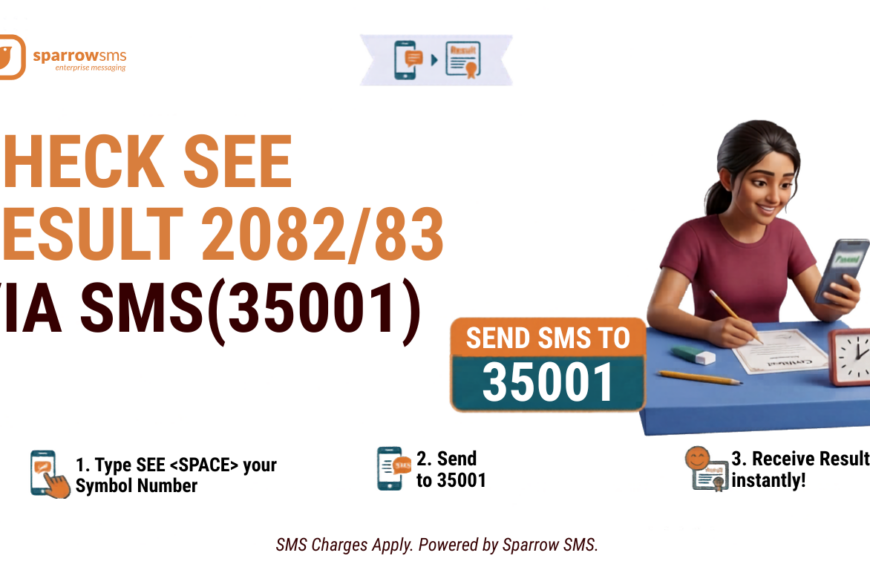 Check SEE Result via SMS